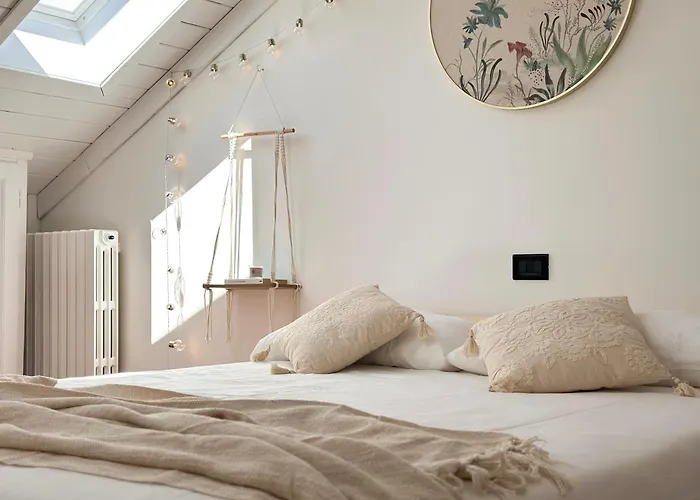 Casa Bole, Rustic-chic Attic With Glimpse Daire Dormelletto