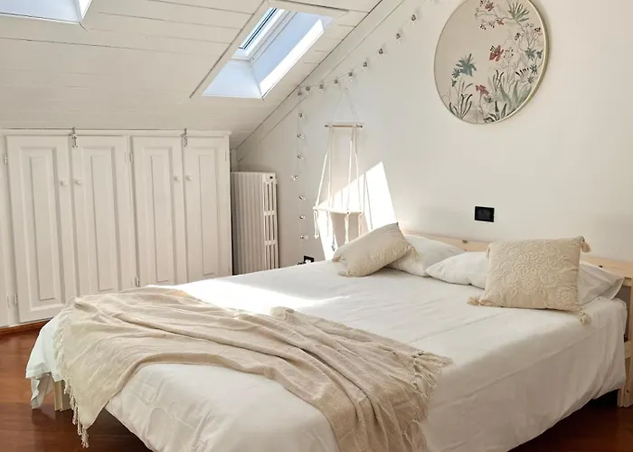 Casa Bole, Rustic-chic Attic With Glimpse شقة